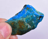 10 Grams GEM BLUE OPAL PERU ROUGH SCENIC SEASCAPE MINERAL SPECIMEN OB132