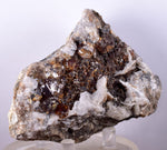 9.4cms SPHALERITE BARITE PYRITE QUARTZ CRYSTALS MINERAL SPECIMEN PERU MB59