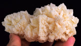 12cms NATURAL SCULPTURE CALCITE ARAGONITE (?) CRYSTALS PERU SHINY GB58