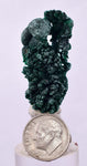 3.9cms MALACHITE CRYSTALS MINERAL SPECIMEN AHOULI MINES MOROCCO UB230