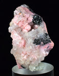 3.8cms RHODOCHROSITE QUARTZ GALENA PERU PINK CRYSTALS MINERAL RB198