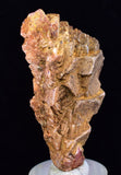 5.3cms GEM RHODOCHROSITE CUBIC CRYSTALS GOETHITE PERU MINERAL SPECIMEN RB608