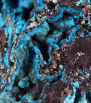 6.9cms CHRYSOCOLLA GRAPE BOTRYOIDAL PREMIUM PERU SPHERES CRYSTALS CLUSTER CB36