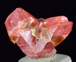 1.8cms TWIN SCEPTER RHODOCHROSITE CRYSTALS PERU UCHUCHACCUA MINE RB479