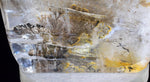 11cms QUARTZ DENDRITIC MANGANESE SHINY POLISHED CRYSTAL MINERAL SPECIMEN QB91