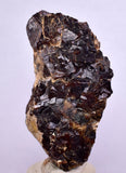 6cms  GEM GARNET STEPPED SPESSARTINE CRYSTALS PERU SHINY SHARP RARE GB54