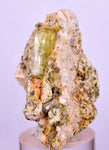 3.5cms YELLOW APATITE CRYSTALS IMILCHIL MOROCCO MINERAL SPECIMEN AB235