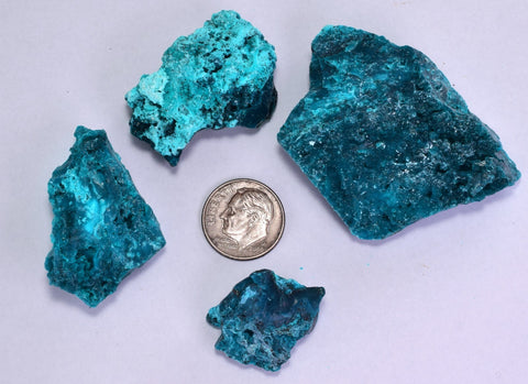 51grs BLUE MALACHITE CHRYSOCOLLA SCULPTURE SCENIC PERU ROUGH DECORATION UB184