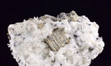 4.5cms APATITE QUARTZ PYRITE CRYSTALS DICKITE PERU HUANZALA AB227