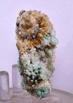 5cms ATACAMITE SELENITE DRUZY CHRYSOCOLLA QUARTZ MALACHITE LILY MINE PERU AB161
