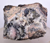5.6cm ACANTHITE RHODOCHROSITE CHALCOPYRITE PYRARGYRITE QUARTZ CRYSTAL PERU HB182