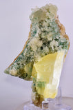 10cms ATACAMITE SELENITE CALCITE CRYSTAL LILY MINE 2000 DISCOVERY PERU TB82