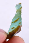 3.4 grams GEM BLUE OPAL PERU ROUGH SCENIC SEASCAPE MINERAL SPECIMEN OB34