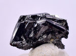 1.3cm PEARCEITE POLYBASITE PYRITE  CRYSTAL SILVER  MINERAL SPECIMEN PERU HB226