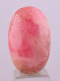 20carats RHODOCHROSITE INCA ROSE CABOCHON PERU GEMSTONE MINERAL SPECIMEN BB249