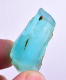 50cts GEM BLUE OPAL HIGH QUALITY PERU ROUGH SCENIC MINERAL SPECIMEN OB151
