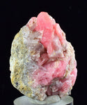 3.7cms RHODOCHROSITE FLUORITE PYRITE CRYSTAL RHOMBOHEDRAL SUPER MINIATURE RB293