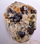 10.2cms TWIN CASSITERITE BRILLIANT CRYSTALS FACET GRADE  BOLIVIA MINERAL EB54