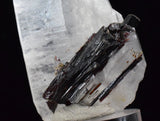 4.5cms HUBNERITE QUARTZ CRYSTALS MINERAL SPECIMEN COLLECTOR PERU MB41