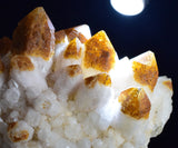 11cms STALACTITE QUARTZ HEMATOID GOETHITE LIMONITE PERU MINERAL SPECIMEN QB83