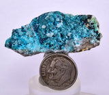 4.7cms QUARTZ CHRYSOCOLLA TENTADORA MINE PERU GRAPE BOTRYOIDAL CRYSTAL CB152