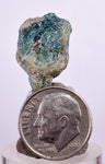 19.5cts GRANDIDIERITE CRYSTALS BLUE GREEN RARE MADAGASCAR JEWELRY FACET PB88