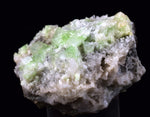 4.5cms AUGELITE CRYSTAL PERU DARK GREEN BRIGHT NEEDLE QUARTZ PASTO BUENO AE550