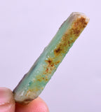 3.5 grams GEM BLUE OPAL PERU SLAB SCENIC SEASCAPE MINERAL SPECIMEN OB78