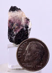1.9cms NATIVE SILVER WIRES PERU PROUSTITE CALCITE QUARTZ UCHUCCHACUA MINE HB55