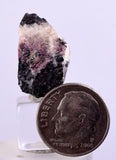 1.9cms NATIVE SILVER WIRES PERU PROUSTITE CALCITE QUARTZ UCHUCCHACUA MINE HB55