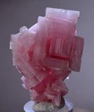 4.9cms PINK HALITE CUBIC CRYSTALS MINERAL SPECIMEN XB29