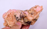 180 grams GEM PINK OPAL PERU ROUGH ANGEL SKIN TRANSLUCENT CORAL COLOR PB60