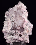 10cms RHODOCHROSITE ROSETTE QUARTZ PERU PINK CRYSTALS NEEDLES MINERAL RBZ418