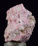 4.3cms RHODOCHROSITE ROSETTE PYRITE QUARTZ PERU PINK CRYSTALS RB342