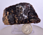 6.4cms  GEM GARNET STEPPED SPESSARTINE CRYSTALS PERU SHINY SHARP RARE GB49
