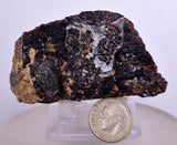 6.4cms  GEM GARNET STEPPED SPESSARTINE CRYSTALS PERU SHINY SHARP RARE GB49