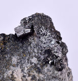 6.9cms PROUSTITE RED RUBY SILVER PERU UCHUCCHACUA MINE MINERAL SPECIMEN HB147