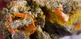 6.3cms GEM RARE WULFENITE MINI CRYSTALS ALAMO ARIZONA USA YB36