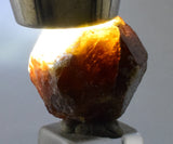 1.7cm GARNET GROSSULAR HESSONITE DODECAHEDRON CRYSTALS PERU MINERAL GB21