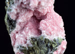 6.9cms RHODOCHROSITE ROSETTE PYRITE CRYSTALS PERU MINERAL SPECIMEN RB528