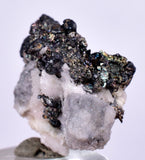 1.6cms NATIVE SILVER WIRE PERU ACANTHITE UCHUCCHACUA MINE MINERAL SPECIMEN HB196