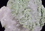 13cms FUCHSITE MUSCOVITE QUARTZ RARE CRYSTAL CHROMIUM MINERAL SPECIMEN PERU KB52