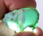 69cts GEM SILICA CHRYSOCOLLA  LILY MINE PERU CHALCEDONY QUARTZ POLISHED BB381