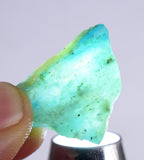 3.9 grams GEM BLUE OPAL PERU ROUGH SCENIC SEASCAPE MINERAL SPECIMEN OB40