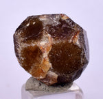 1.6cm GARNET GROSSULAR HESSONITE DODECAHEDRON CRYSTALS PERU MINERAL GB23