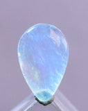 1ct GEM BLUE OPAL SCENIC CABOCHON PERU SEASCAPE PENDANT JEWELRY DENDRITES  BB152