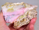 360 grams GEM PINK OPAL PERU ROUGH ANGEL SKIN TRANSLUCENT CORAL COLOR PB84