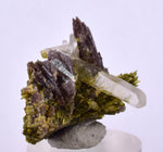 3.4cms PREMIUM EPIDOTE QUARTZ CRYSTALS PERU AESTHETIC COLLECTOR CB141