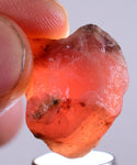 7.2grams GEM RED RHODOCHROSITE ROUGH ORTIZ  PERU GEMSTONE MINERAL SPECIMEN RB183