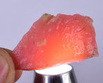 70 grams GEM PINK OPAL PERU ROUGH PINKISH RED TRANSLUCENT CORAL COLOR PB81